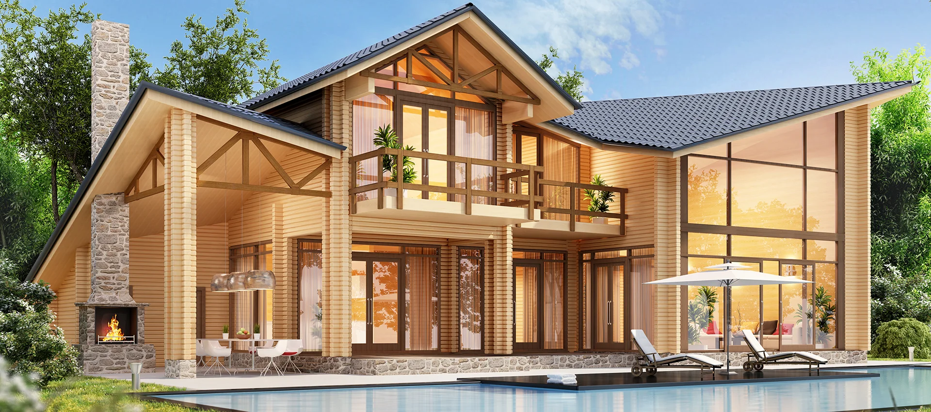 luxury house
